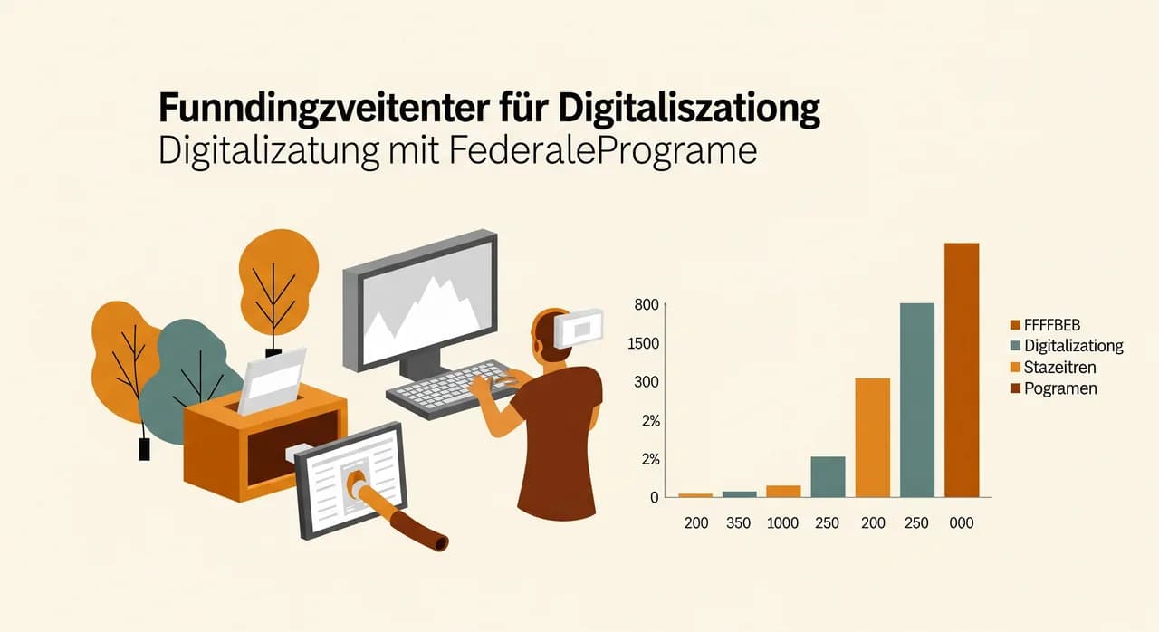 Übersicht der Förderebenen für Digitalisierung in Oberösterreich mit Landes- und Bundesprogrammen