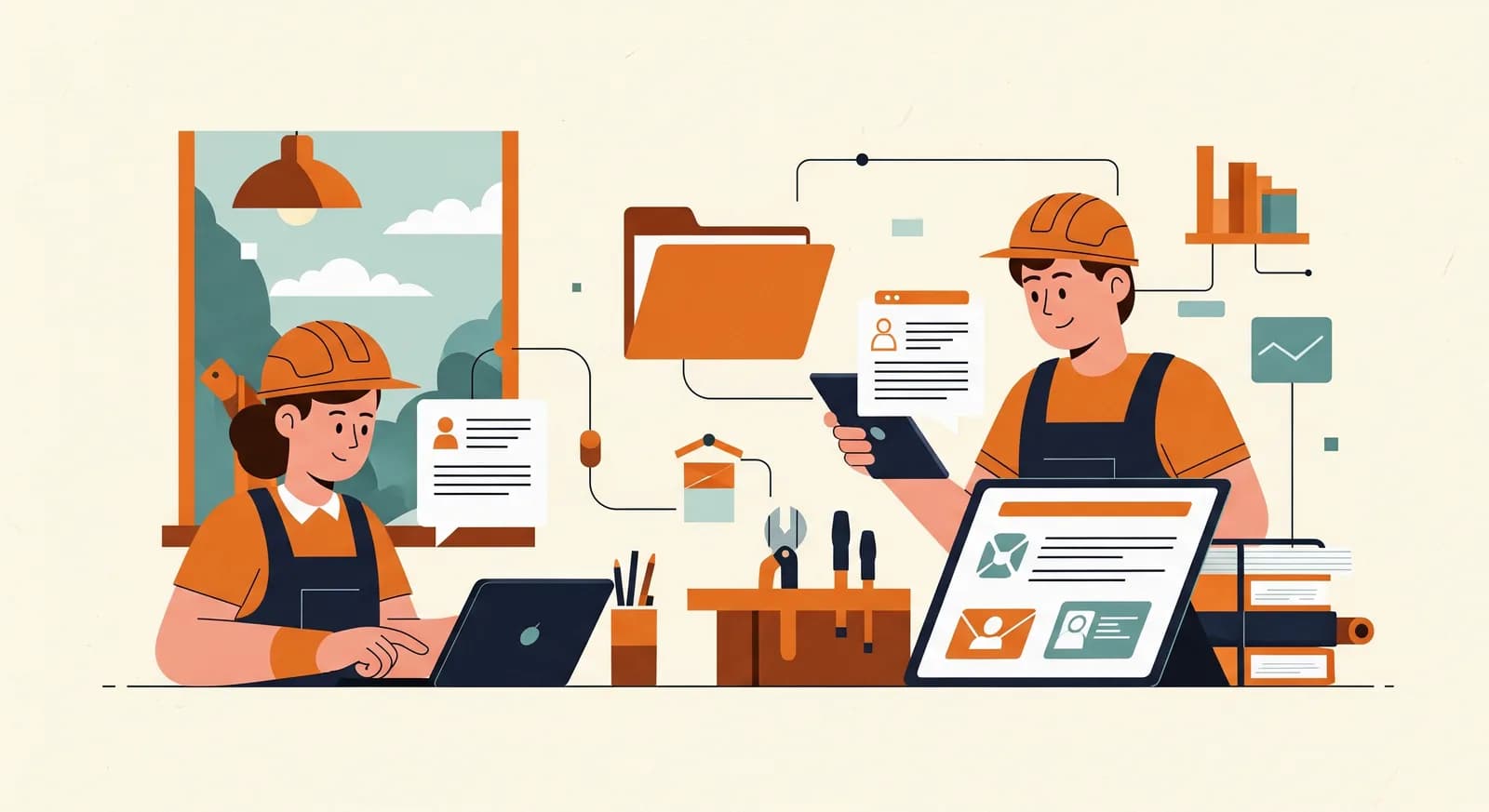 Weniger Bürokratie für Handwerker: So sparen Sie sich den Büromontag