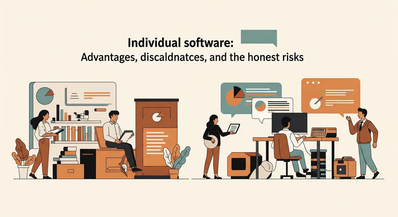 Individualsoftware: Vorteile, Nachteile und die ehrlichen Risiken
