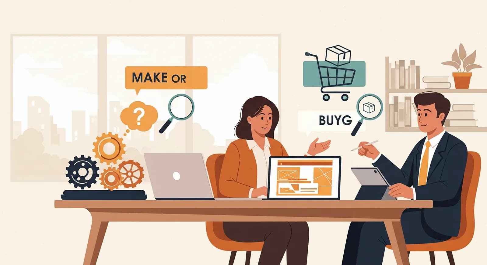 Make or Buy bei Software: Ein Analyse-Framework für KMU
